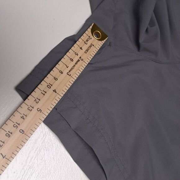Columbia NWT Cargo Shorts Womens Size 2X XXL  Gray Sandy River Elastic UPF 30 - Picture 9 of 9